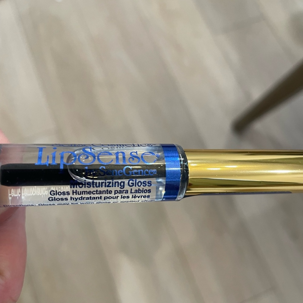 LipSense Blue and Gold Moisturizing Gloss